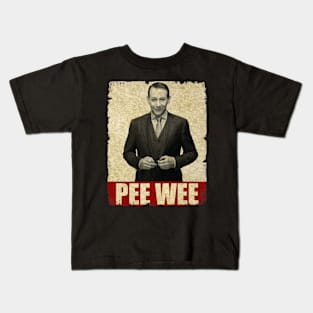 Pee Wee Herman - RETRO STYLE Kids T-Shirt